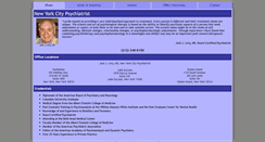 Desktop Screenshot of newyorkcitypsychiatrist.net